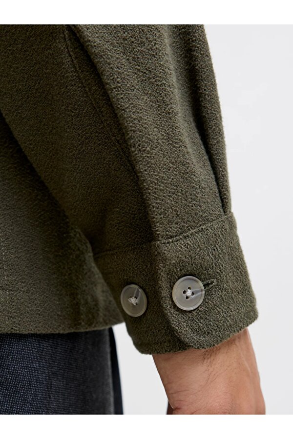 Jack&Jones Jprrayle Melange Solid L/S Erkek Gömlek 12286840