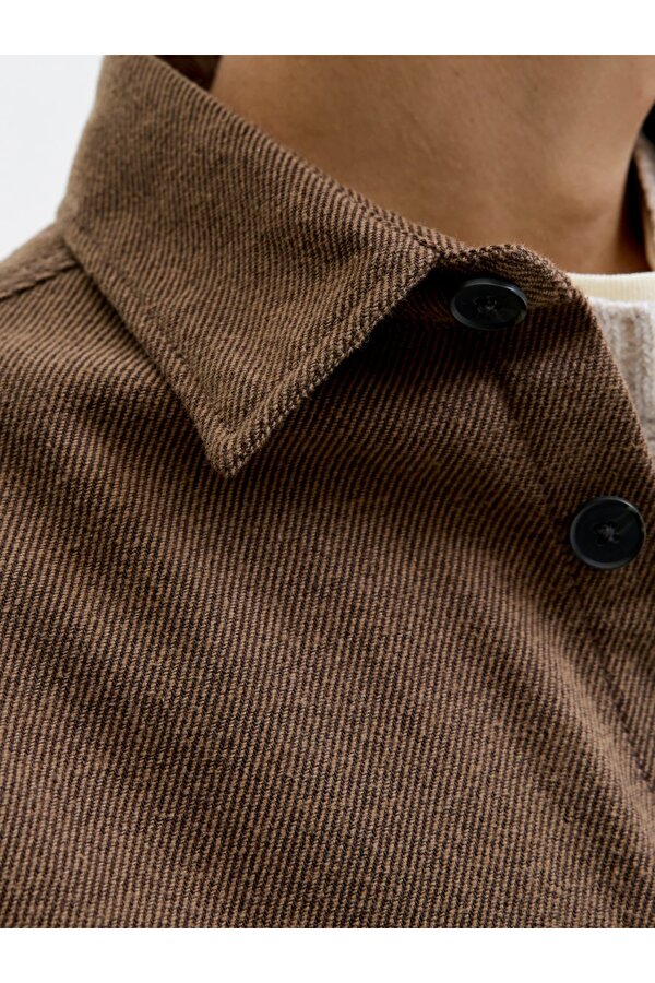 Jack&Jones Jprrayle Melange Solid L/S Erkek Gömlek 12286840