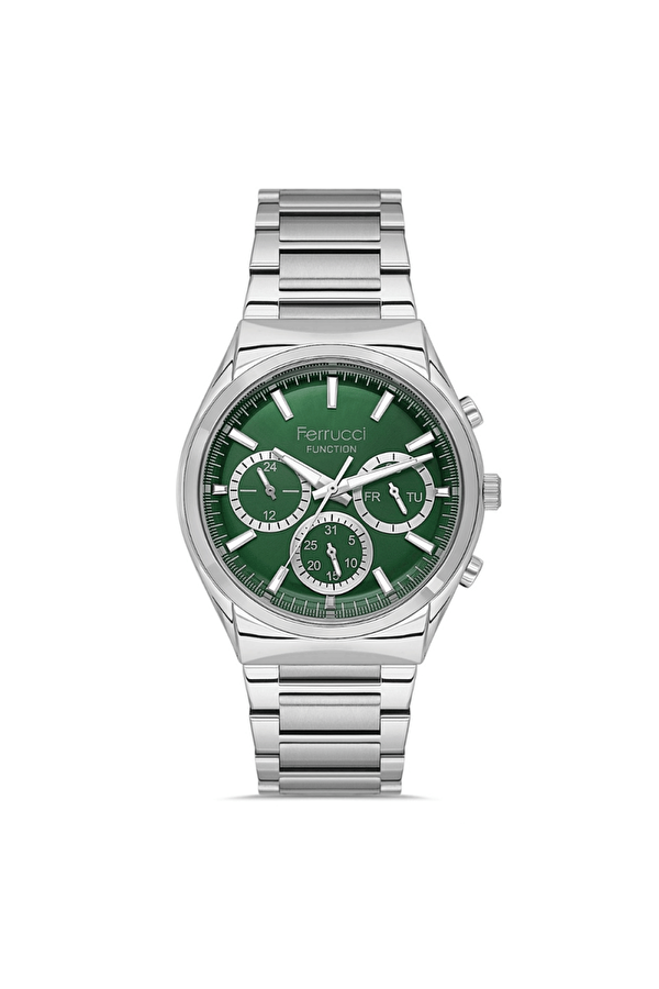 FER.03517M.04 Çelik Kordon Erkek Kol Saati