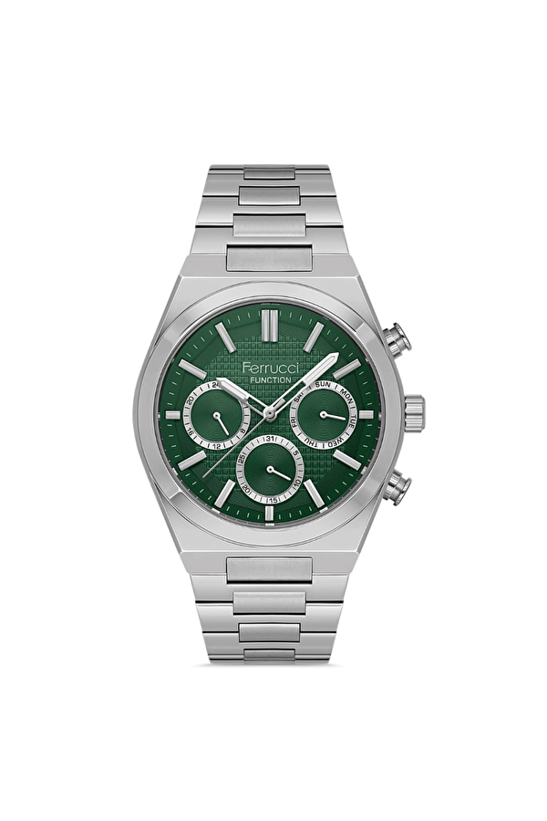 FER.03503M.06 Çelik Kordon Erkek Kol Saati