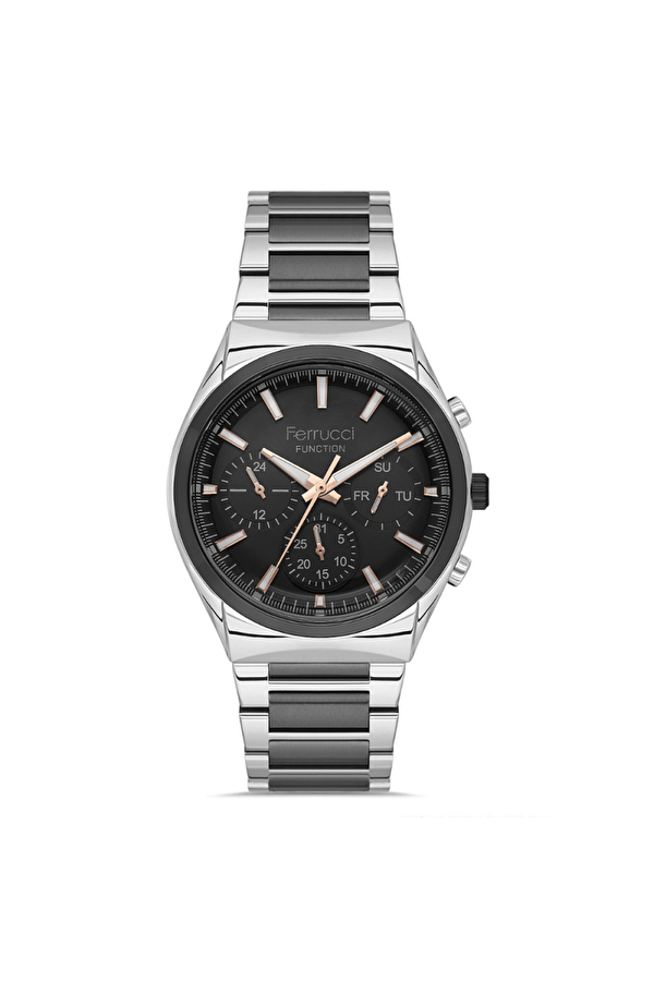 FER.03517M.05 Çelik Kordon Erkek Kol Saati