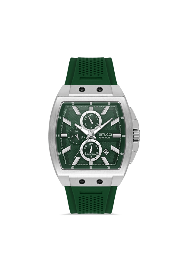 FER.03297S.04 Slikon Kordon Erkek Kol Saati