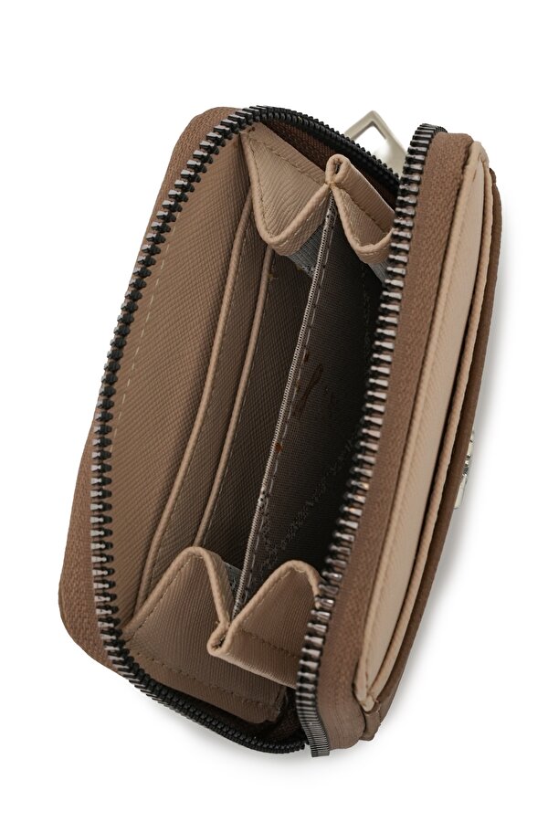 Kartlık Bölme Detaylı Mini Cüzdan CZ100-1