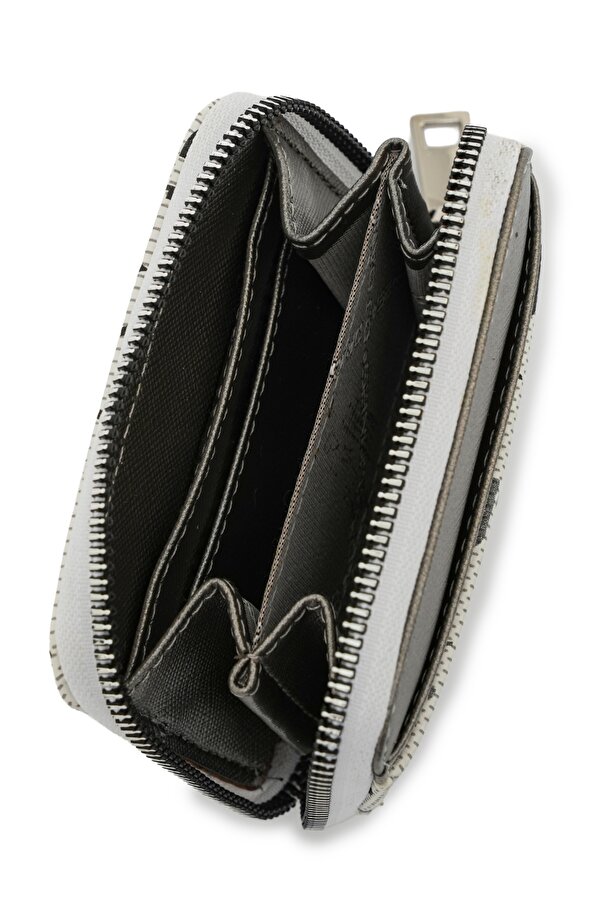 Yazı Bölme Detaylı Mini Kadın Cüzdan CZ100