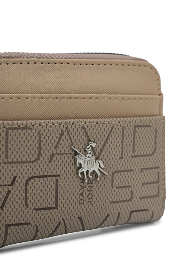 Yazı Bölme Detaylı Mini Kadın Cüzdan CZ100