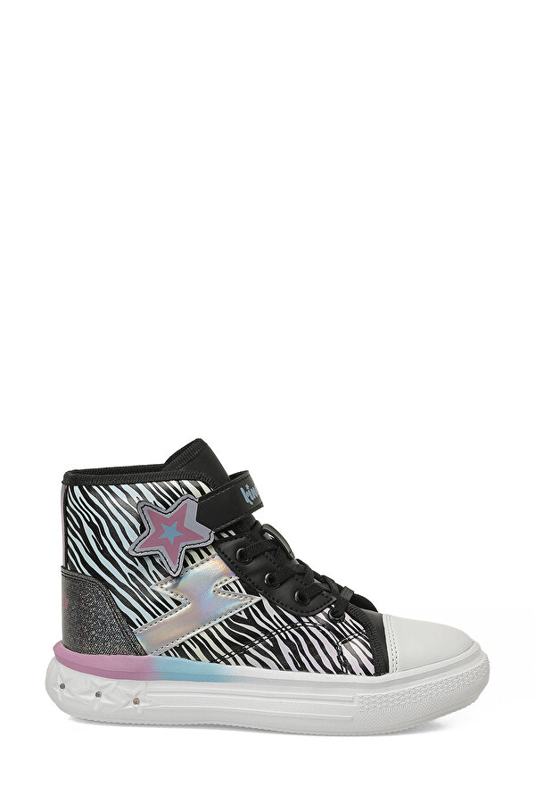 LOOPS HI PU F 5PR Siyah Kız Çocuk High Sneaker