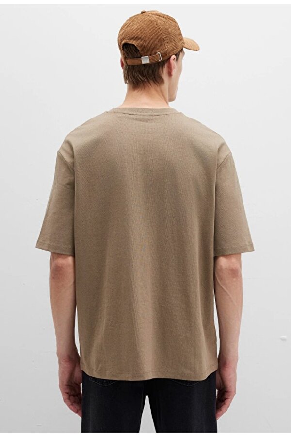 0612912 Baskılı Tişört Kısa Kol Tişört Erkek T-Shirt