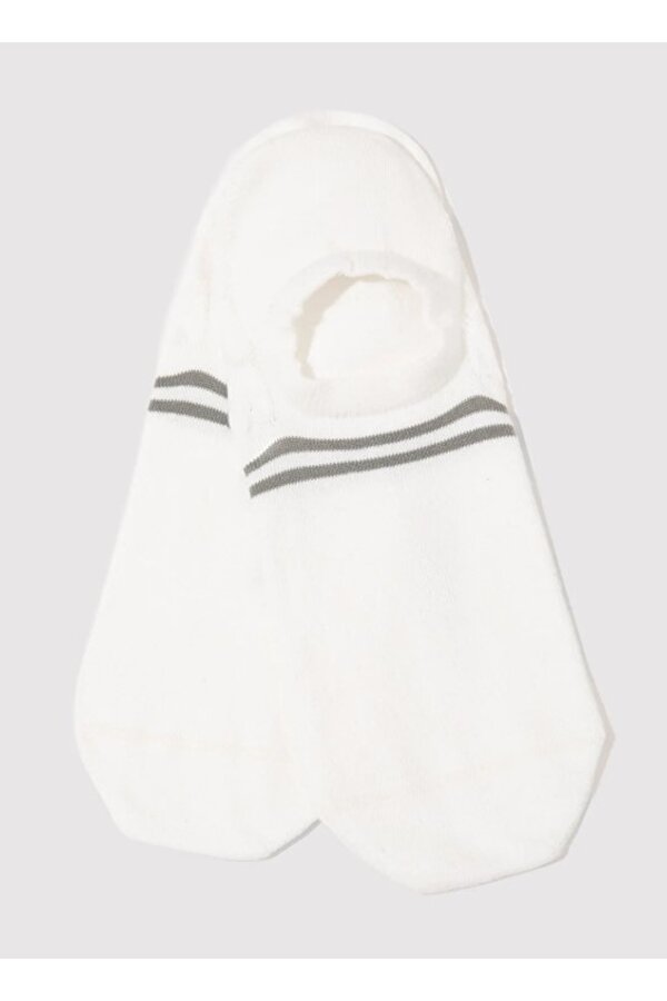 Şerit 2li Babet Çorabı Unisex Çorap