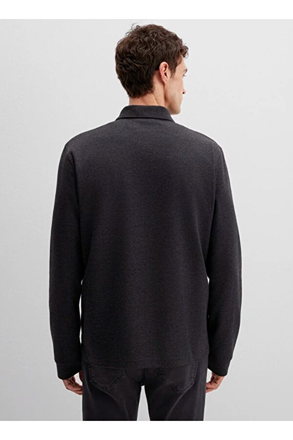 0613041-80024 Uzun Kollu İnterlok Tişört Erkek T-Shirt