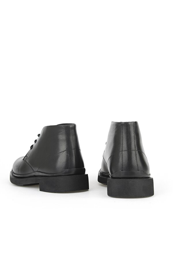 Erkek Hakiki Deri Bot 153986Z4065 Siyah