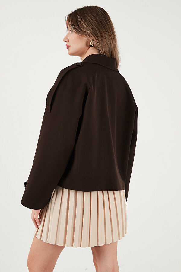 Bayan Trençkot 6524955 KAHVE