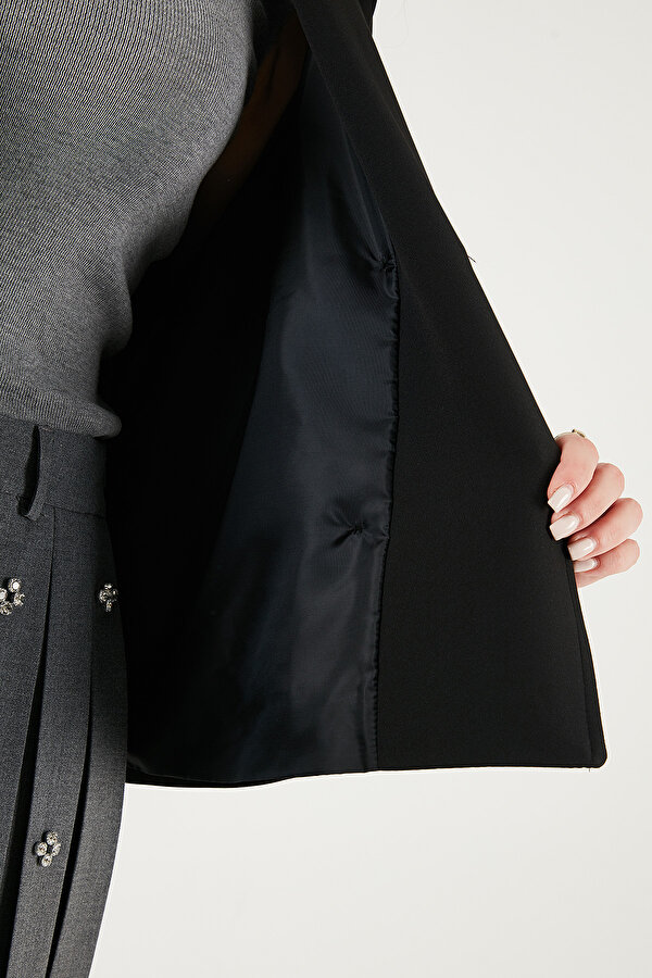 Bayan Trençkot 6524955 SİYAH