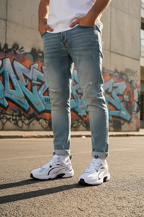 MILENIO TECH Beyaz Erkek Sneaker