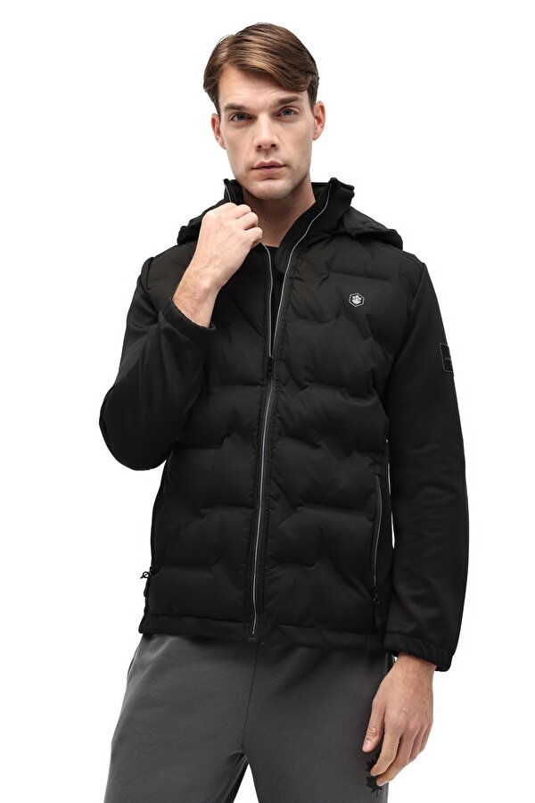 ML ENJI 1KSY-MU25318 5PR BLACK Man Coat