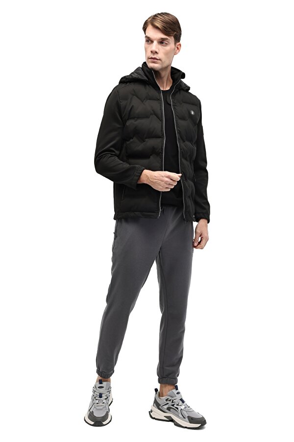 ML ENJI 1KSY-MU25318 5PR BLACK Man Coat