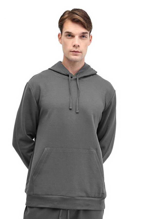 MB REVES 17LJK-575961 5PR Antrasit Erkek Sweatshirt