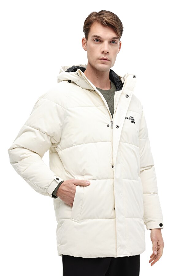 ML COLIN 3OTW500 5PR Ekru Erkek Uzun Kaban