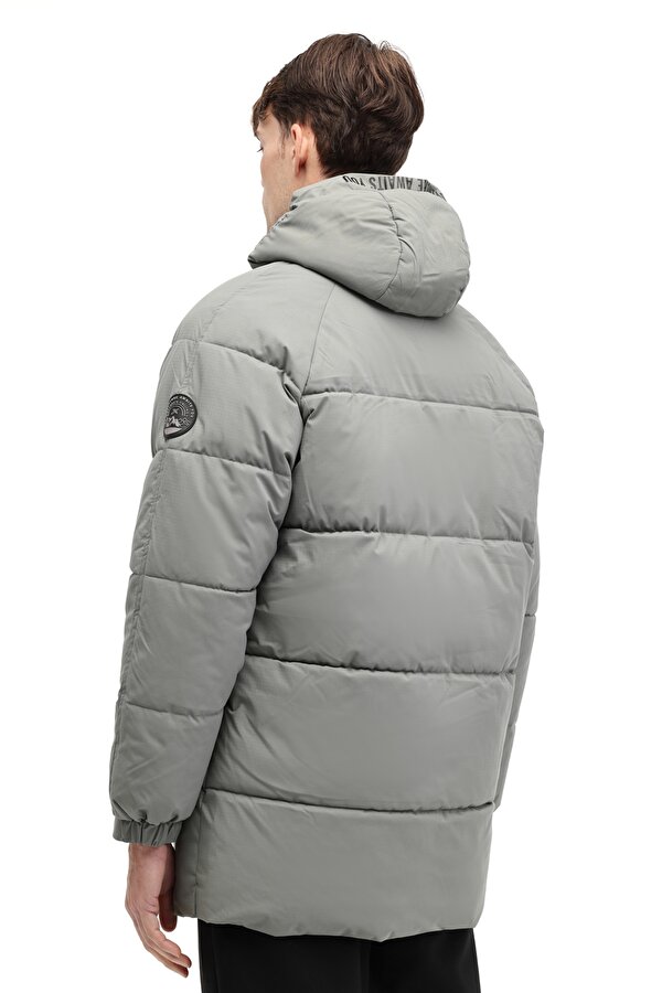 ML COLIN 3OTW500 5PR Yeşil Erkek Uzun Kaban