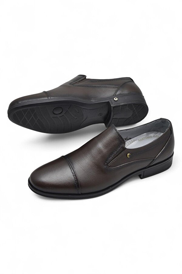 3572 Tam Ortopedik Taban Hakiki Deri Erkek Ayakkabı Hava Süspansüyonlu