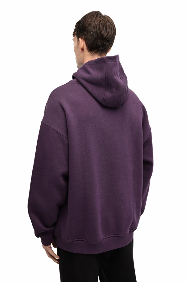 MB ROS 17HS109 5PR Mor Erkek Sweatshirt