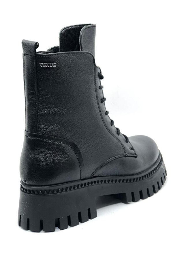 Ziko Hakiki Deri Kaymaz Taban Ortopedik Kadın Bot