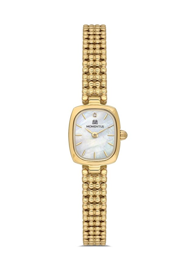 CW314G-09SG Çelik kordon 3 ATM Suya Dayanıklı Altın Renk Kadın Kol Saati