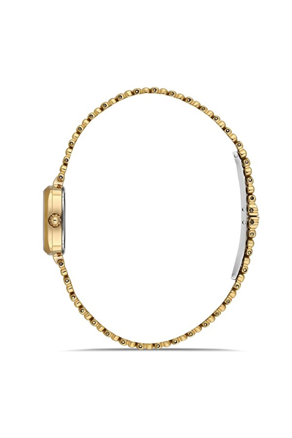 CW314G-09SG Çelik kordon 3 ATM Suya Dayanıklı Altın Renk Kadın Kol Saati