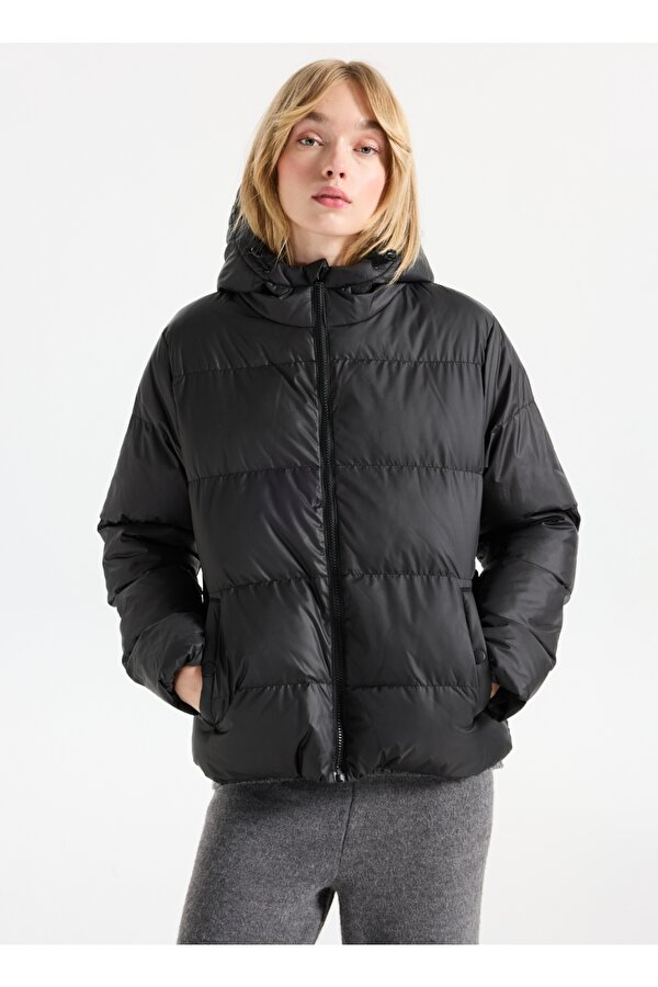 Siyah Kadın Mont PBF5WL-MNT9521