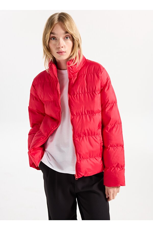 Kırmızı Kadın Mont PBF5WL-MNT9522