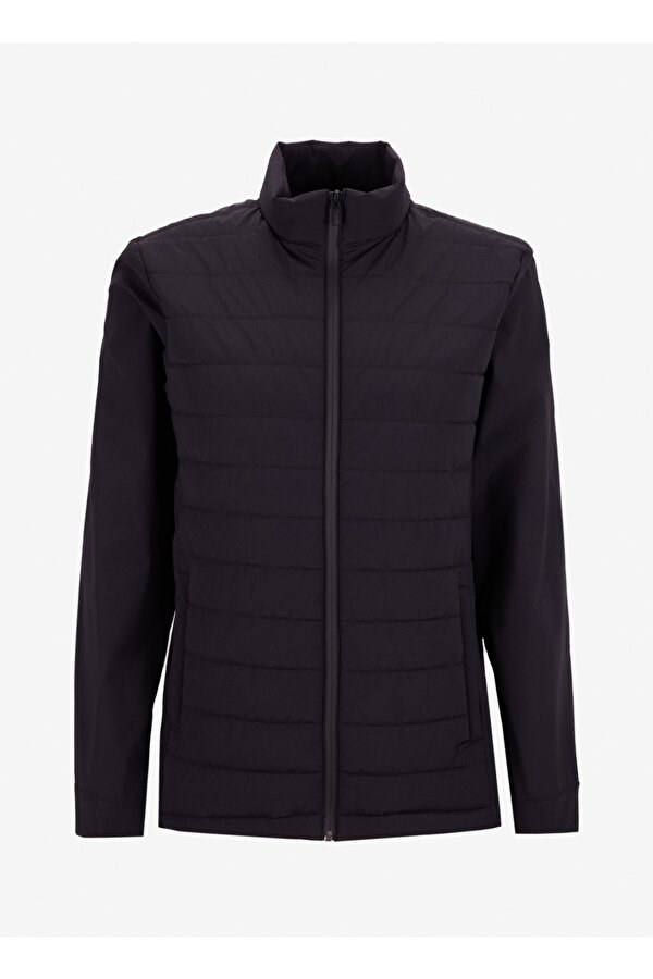 Siyah Erkek Slim Fit Kapitone Mont F5WM-MNT 2874