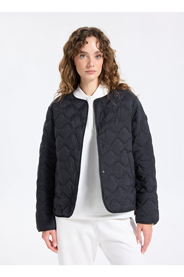 Siyah Kadın Mont J5WL-MNT7155