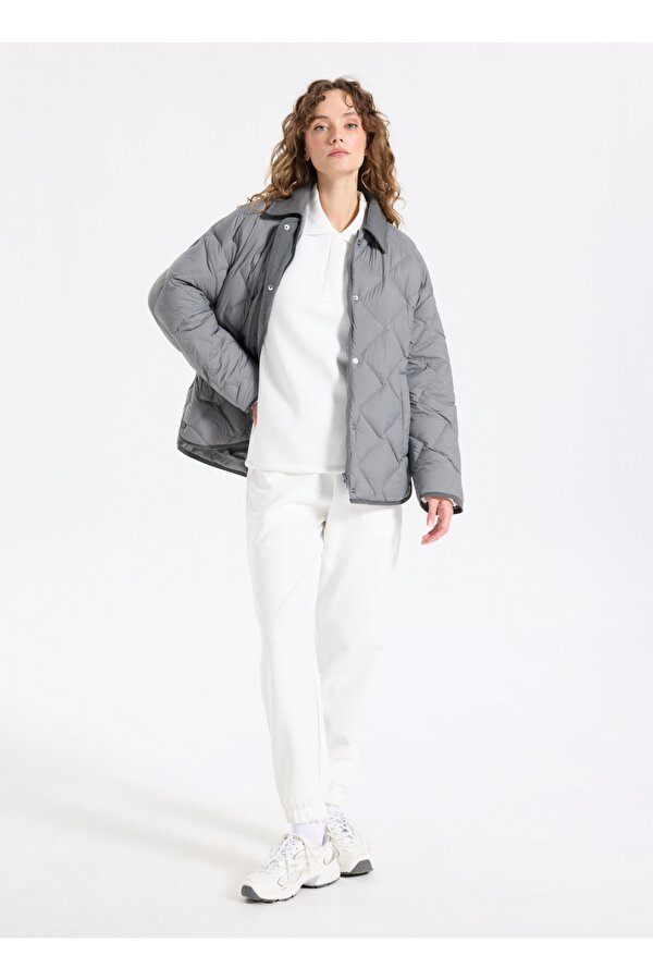 Antrasit Kadın Mont J5WL-MNT7162