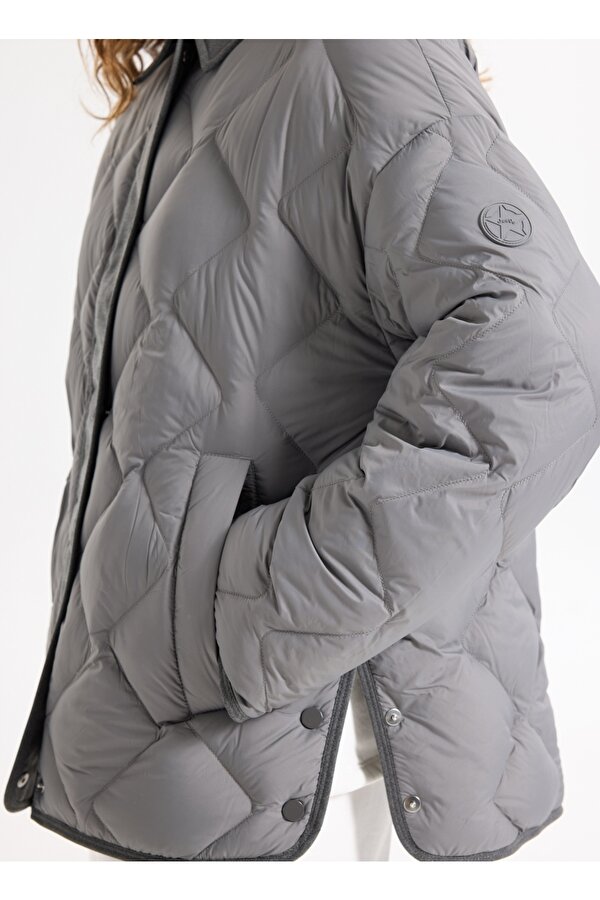 Antrasit Kadın Mont J5WL-MNT7162