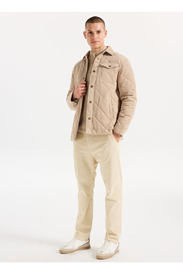 Bej Erkek Mont J5WM-MNT7875