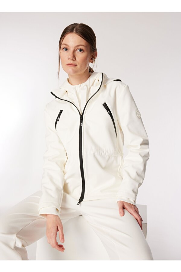 Kırık Beyaz Kadın Mont C4WL-MNT4313