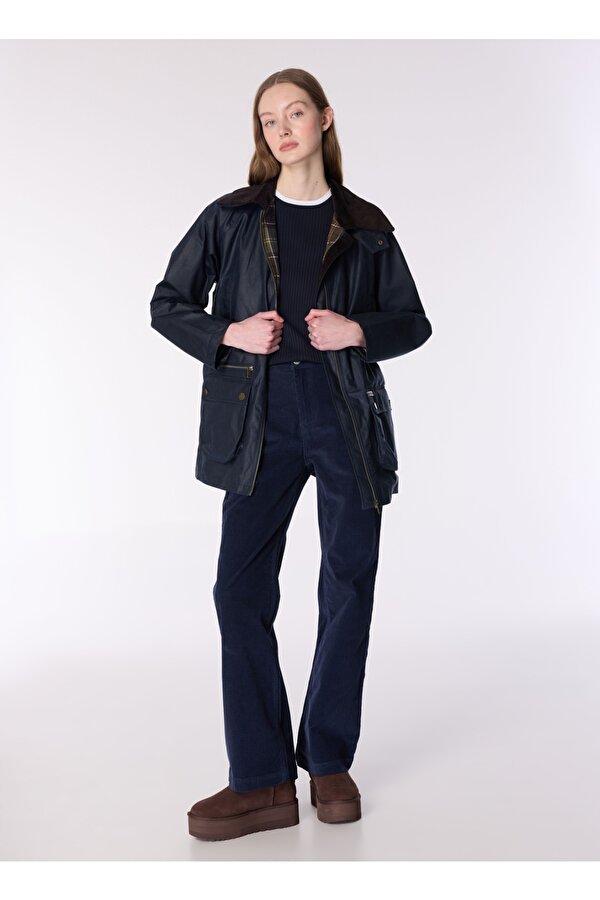 Lacivert Kadın Mont J4WL-MNT7057