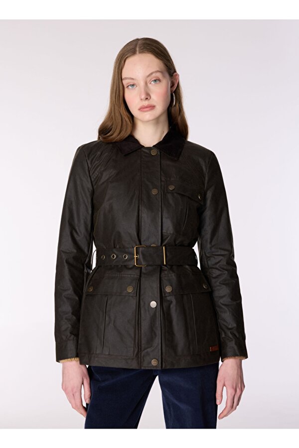 Kahve Kadın Mont J4WL-MNT7127