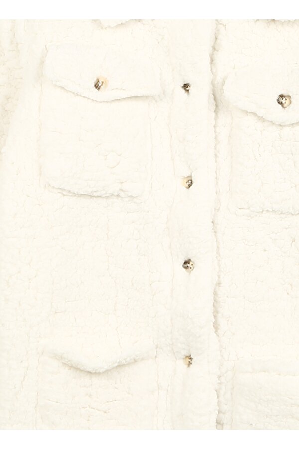 Beyaz Kız Çocuk Mont D3WG-MNT4