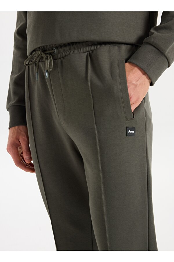 Haki Erkek Standart Kalıp  Eşofman Altı J4WM-EA7226