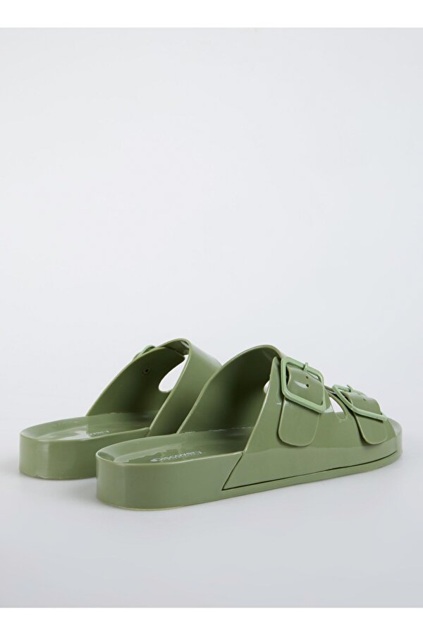 Haki Kadın Plaj Terliği ASULA