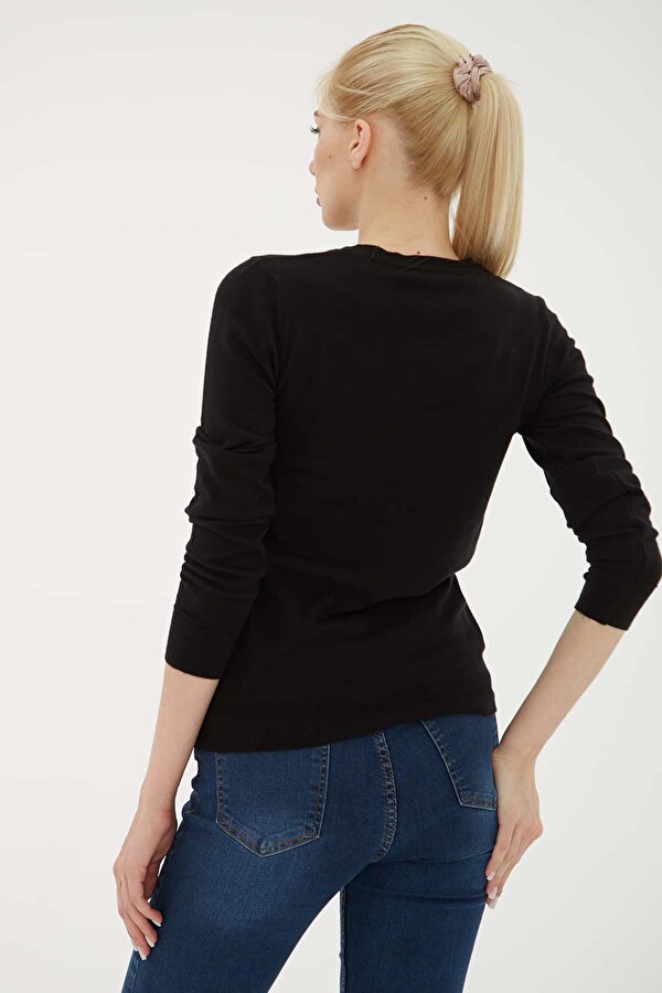 Bayan Kazak 25K0778K1 SİYAH