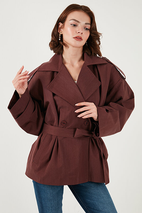 Bayan Trençkot 6839609 BORDO