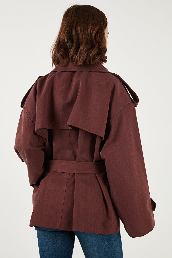 Bayan Trençkot 6839609 BORDO