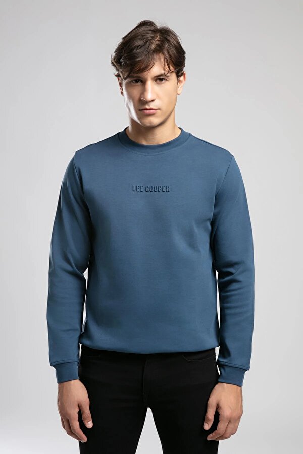 Erkek Sweat 261 LCM 241058 2601 İNDİGO