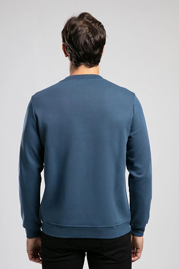 Erkek Sweat 261 LCM 241058 2601 İNDİGO