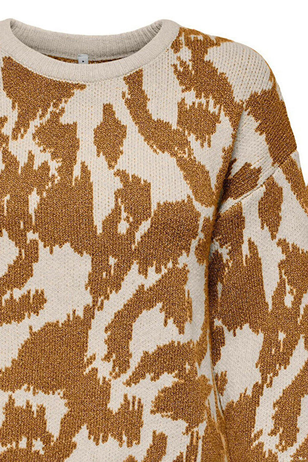 Bayan Kazak 15353238 KREM-KAHVE