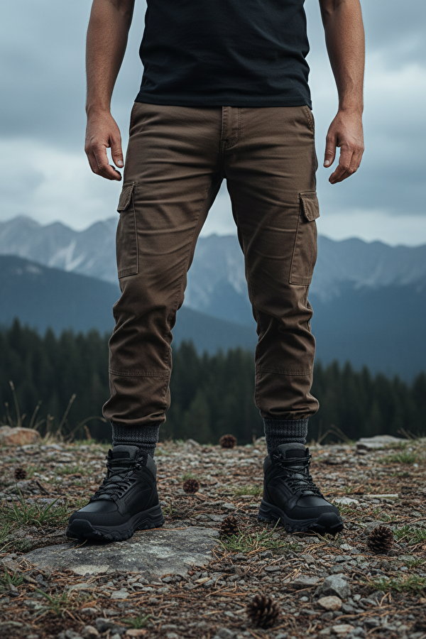 237216 4PR Siyah Erkek Outdoor Bot