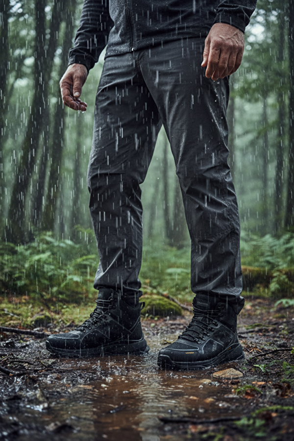 237518 4PR Siyah Erkek Outdoor Bot