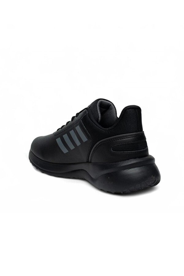 Best Of B100-26 Deri Anatomik Sneaker Siyah Füme 36-40