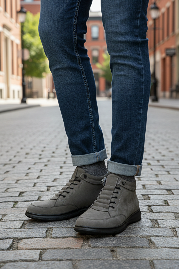 20248-X-N 5PR Antrasit Erkek Bot